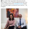 Aitana Sánchez Gijón y el Dr. Durántez