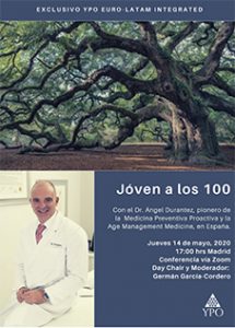 Joven a los 100 del Dr Durántez