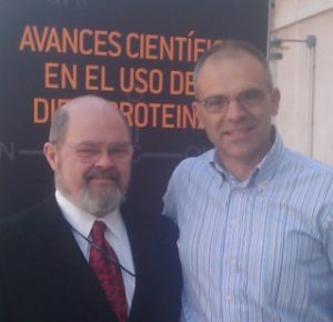 El Dr. Steven Blair y el Dr. Durántez en 2007