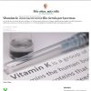 Vitamina K: un arma de doble filo circula por las venas