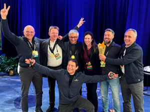 El equipo verde, ganador de las Olimpiadas de la longevidad